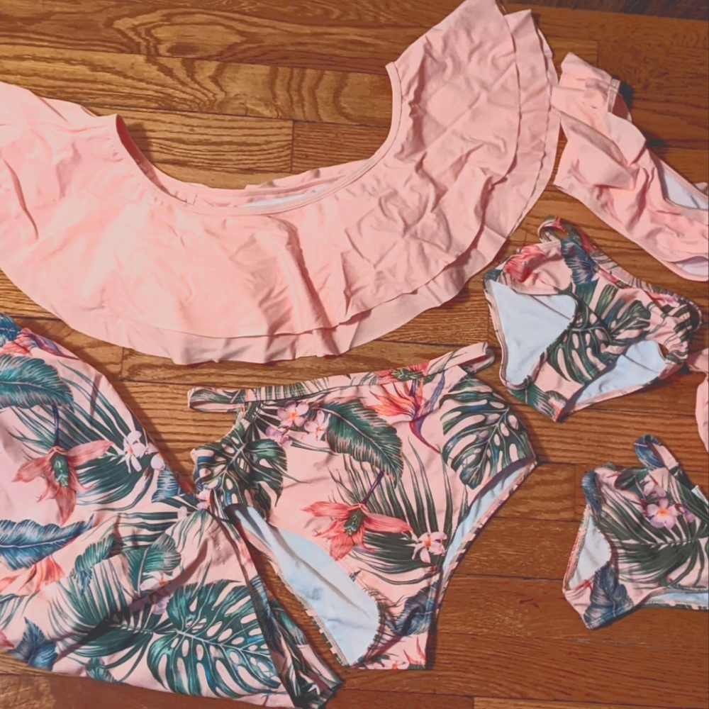 Matching Family Swimsuits